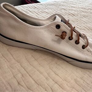 Sperry Off-White Canvas Shoes